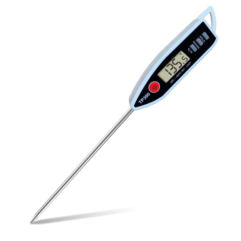 NANGOALA Digital Meat Food Thermometer for Candy Candle Milk BBQCooking Kitchen BBQ, Probe Instant Read Thermometer for Pork Deep Fry Roast Baking Temperature - Image 1